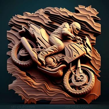 3D модель Suzuki DL650A V Strom (STL)